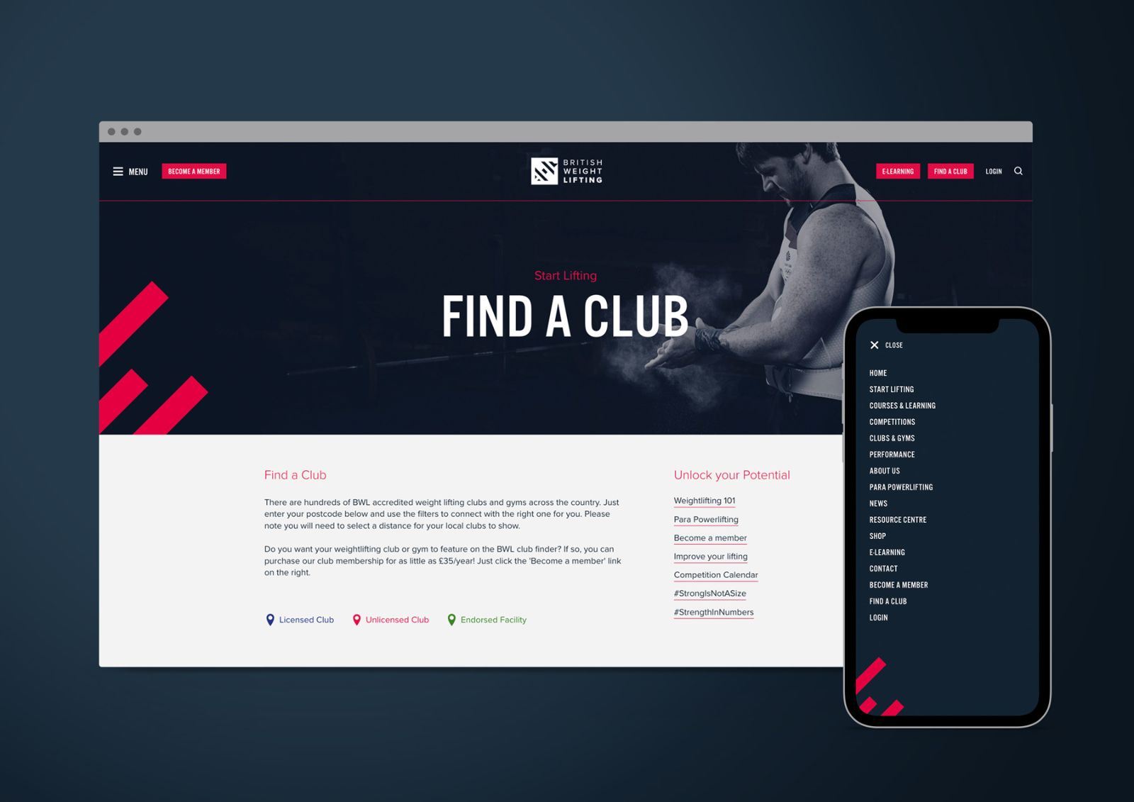 NGB Sport Website Find a Club