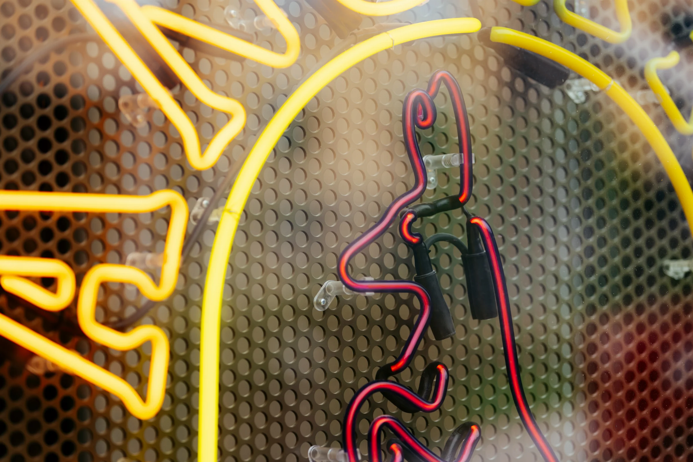 Detail image of Kangaroo Works neon signage