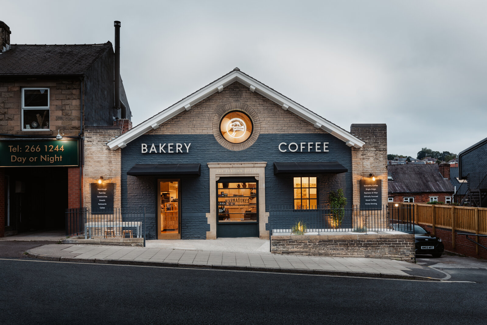 Marmadukes - 93ft designed a cafe store, bakery and community hub in a former sorting office