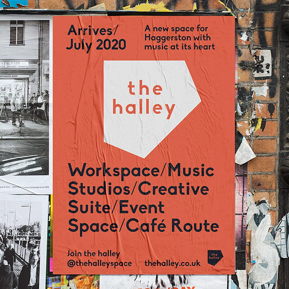 Branded Halley Poster