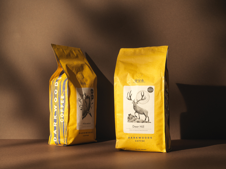 Packaging Design for Great Taste Awards Winners - Dark Woods